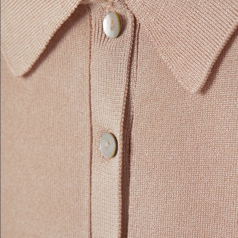 H&M Basic Knit Polo (3/4 length sleeves)